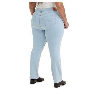 Levi's Blue Straight Leg Jeans Timeless Fit
